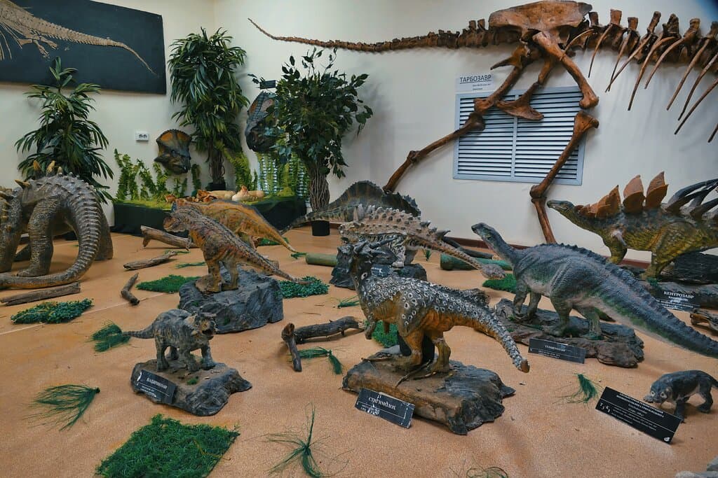 Диорама Котельничского палеонтологического музея