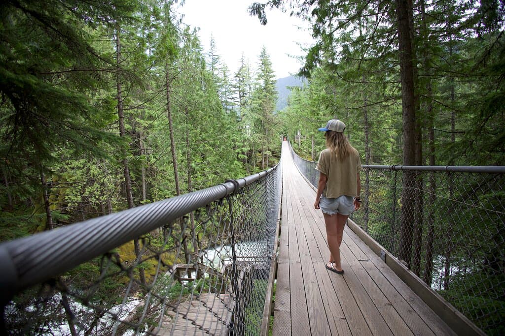 Countless beautiful views from the suspicion bridge!