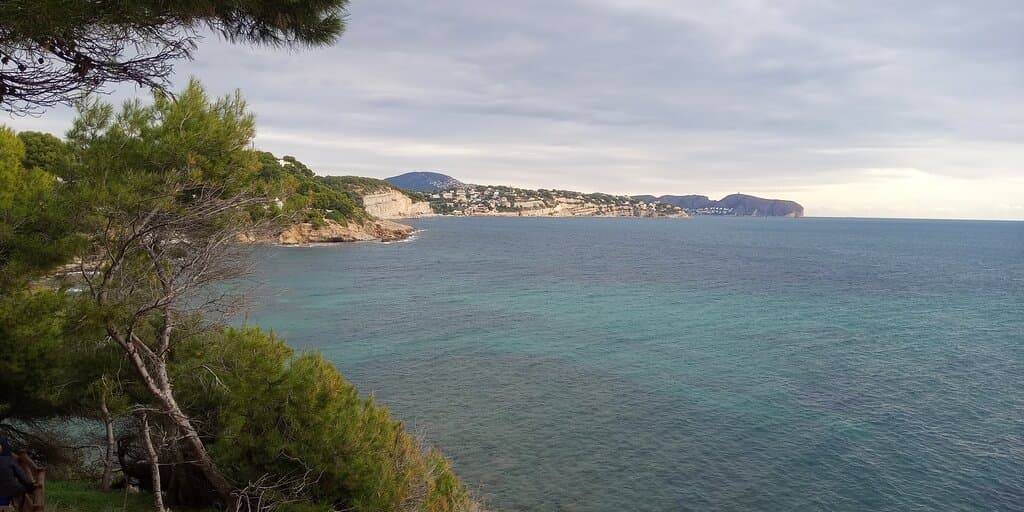 Vistas al Cap D'or desdela ruta
