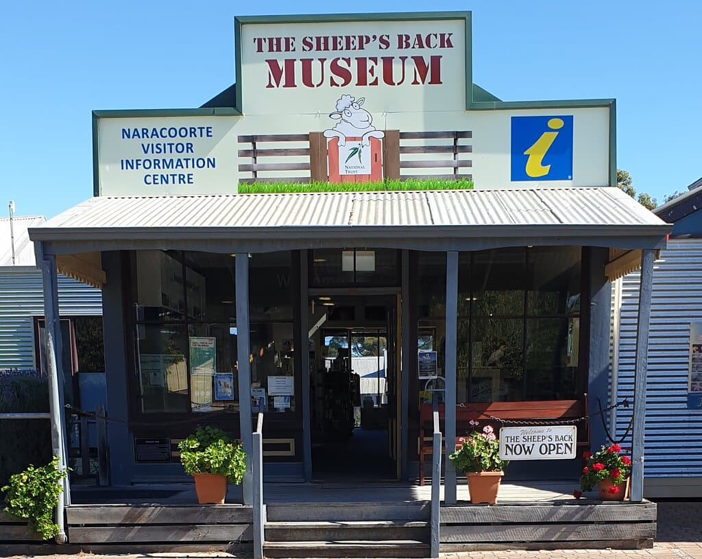 Shipham's Shop forms the Entrance to the museum and the Naracoorte Visitor Information Centre. It also houses the gift shop with crafts and souvenirs.