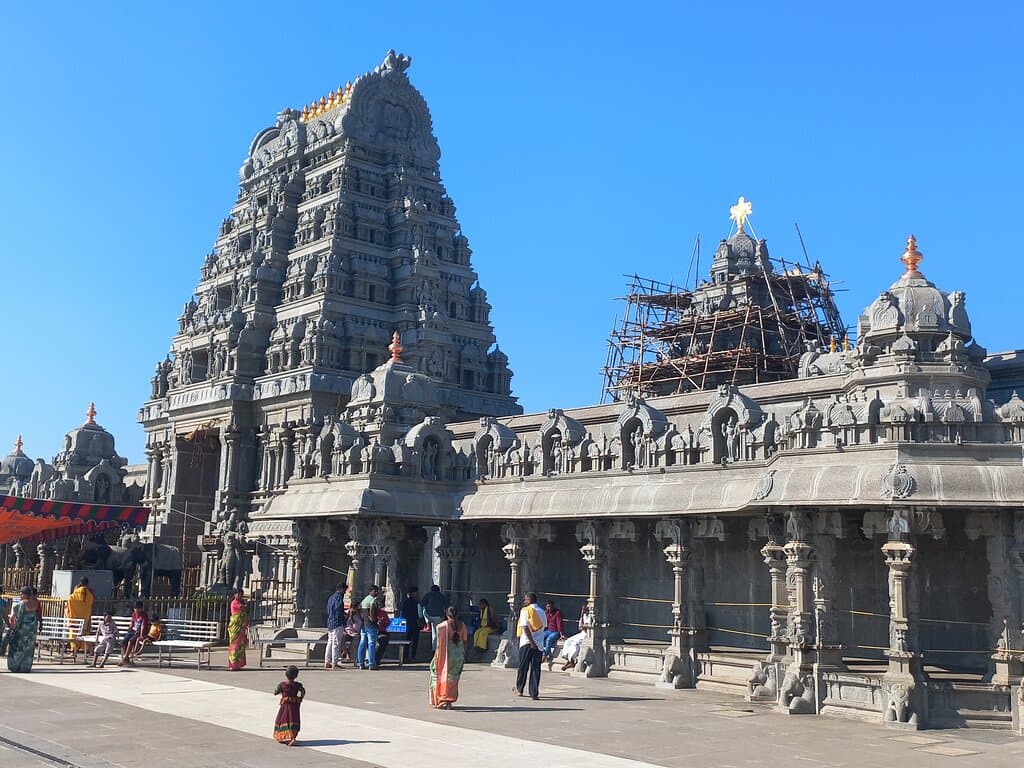 Yadadri Temple