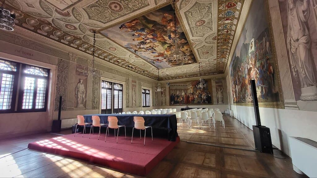Museo della Battaglia - Affreschi ex sala consigliare