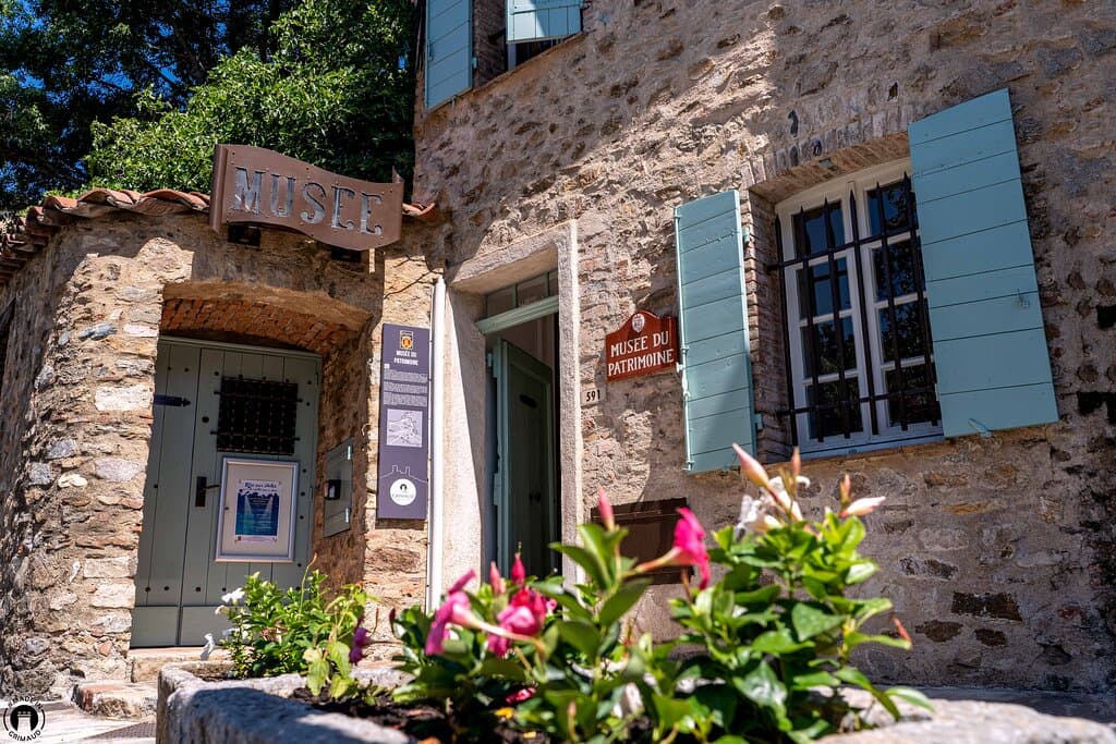 Musée du Patrimoine de Grimaud - entrée.