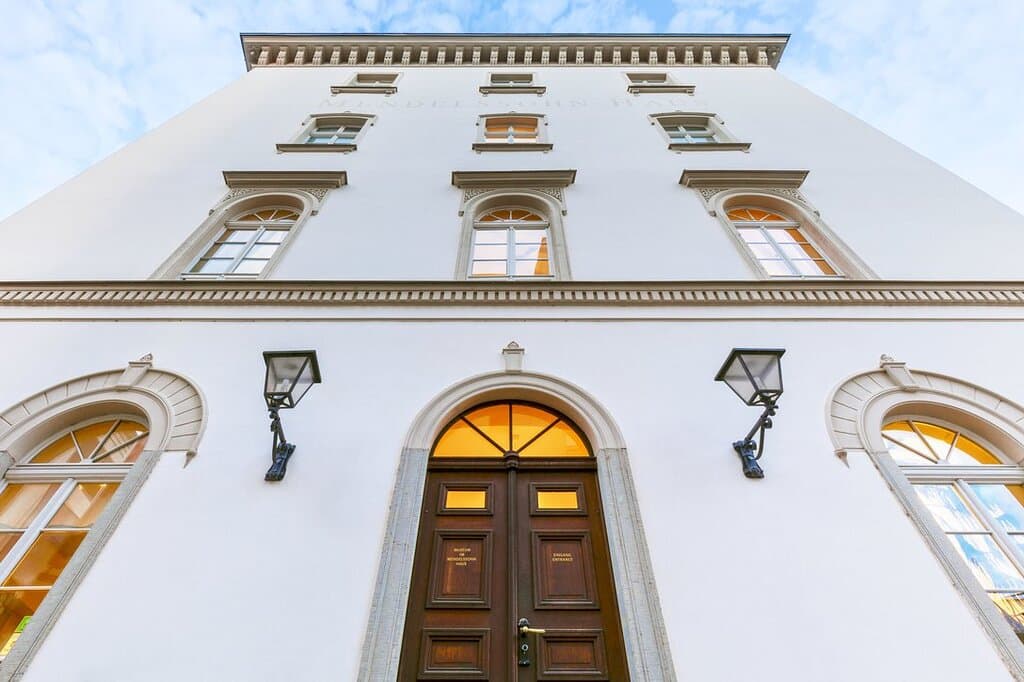 Giebelfront Mendelssohn-Haus