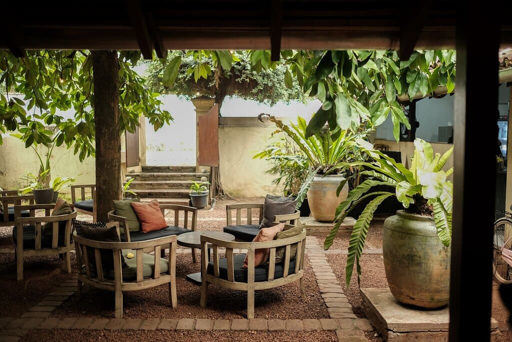 Outdoor seating 