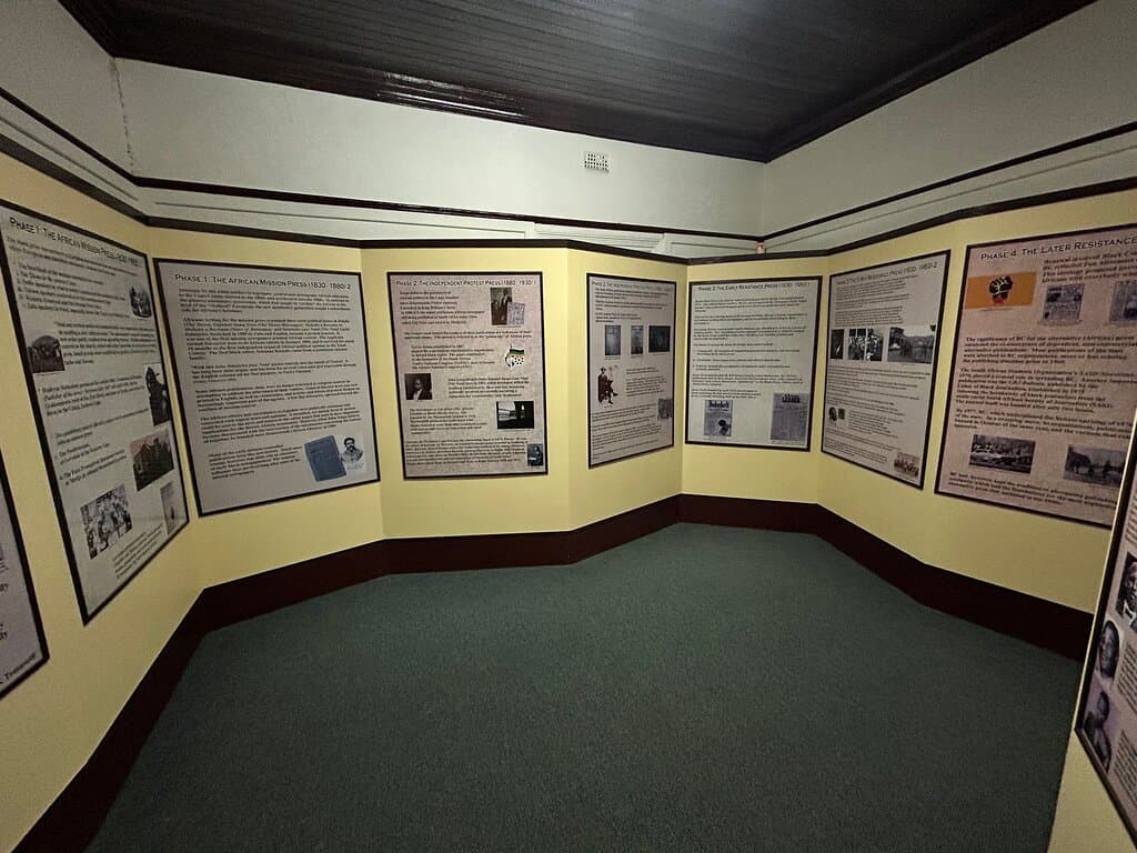 The exhibition details the history and life of Sol Plaatje. They are informative, a little confusing in layout. It doesn’t detract from the importance of this Pioneering African.