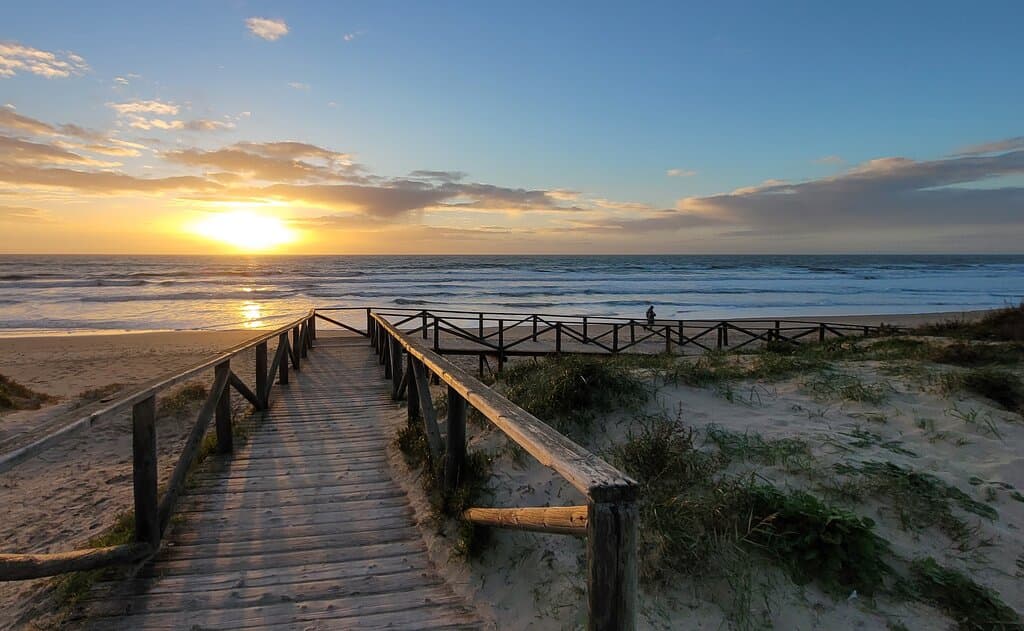 Atardecer en Costa Ballena