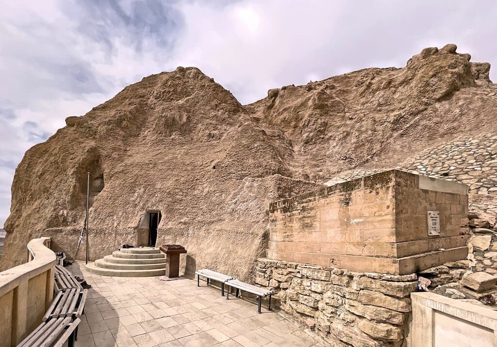 Ustyurt Plateau and Shakpak-Ata Underground Mosque Mangystau Kazakhstan
