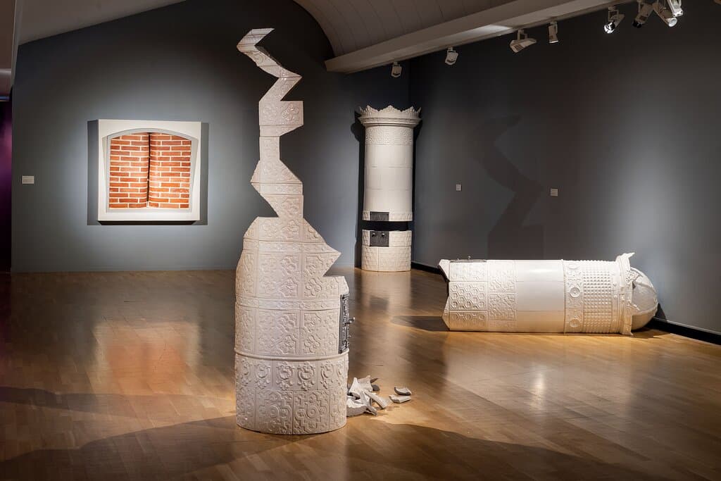 Antti-Ville Reinikainen, utställningen Vidunderligheter - finsk samtidskonst. Foto Hendrik Zeitler