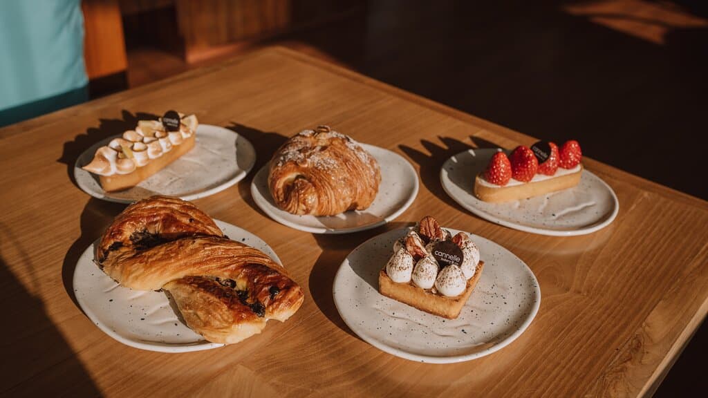 Pastries and Desserts baked fresh daily
