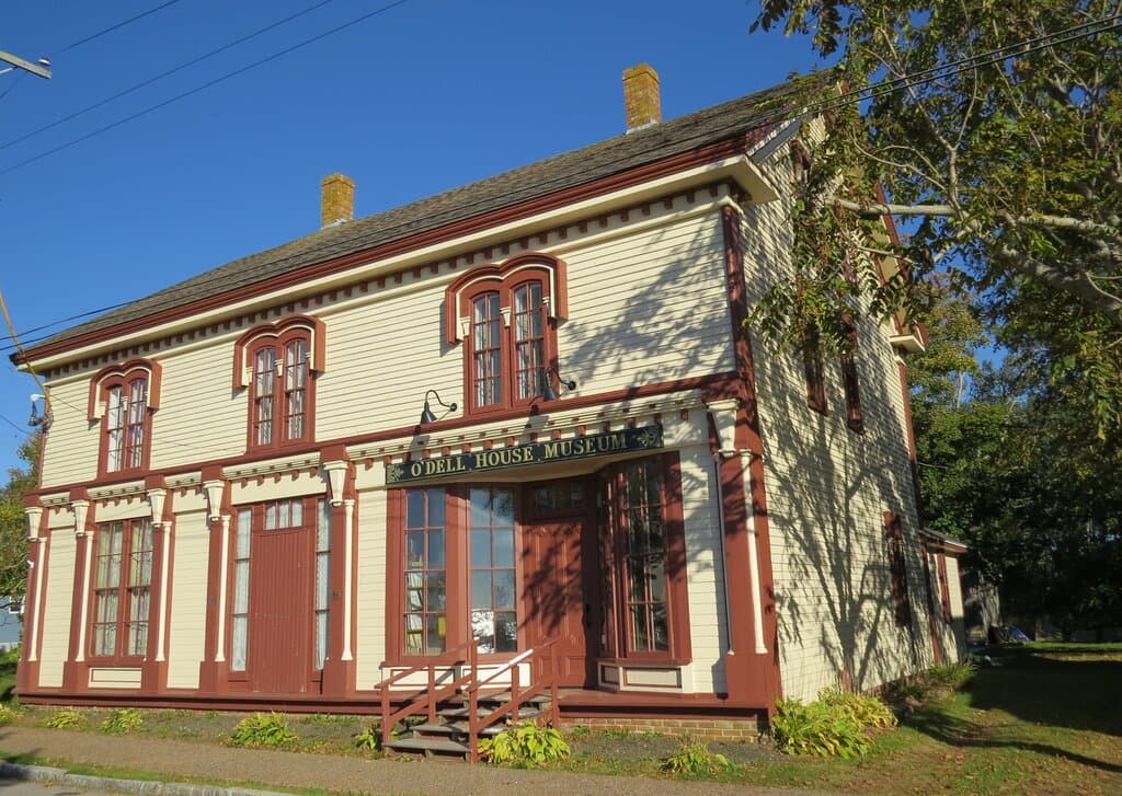 O'Dell House Museum, Annapolis Royal, Nouvelle-Écosse, Canada (octobre 2022)