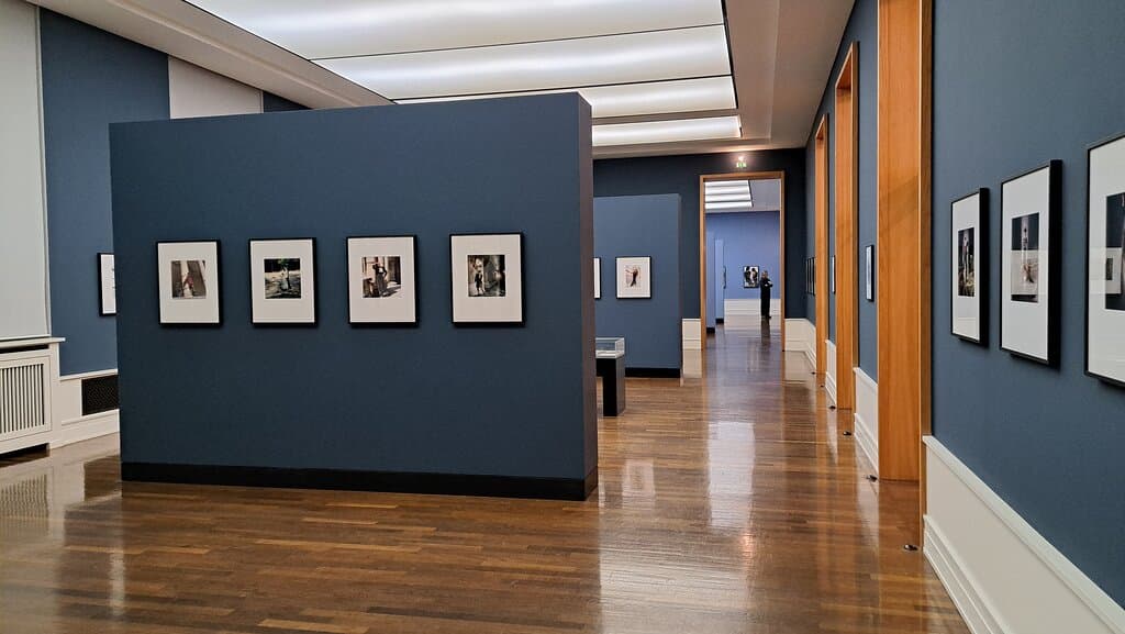 Blick in die Newton-Ausstellung