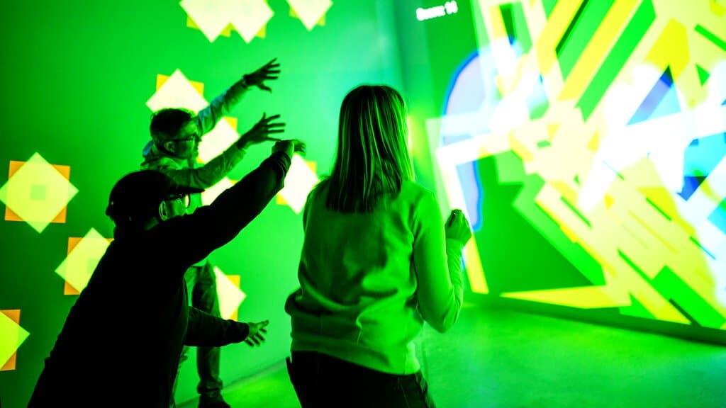 This game gets a little twisted. Check out Power Twist and many other immersive games that requires no controllers or headsets. Pretty cool, right? 