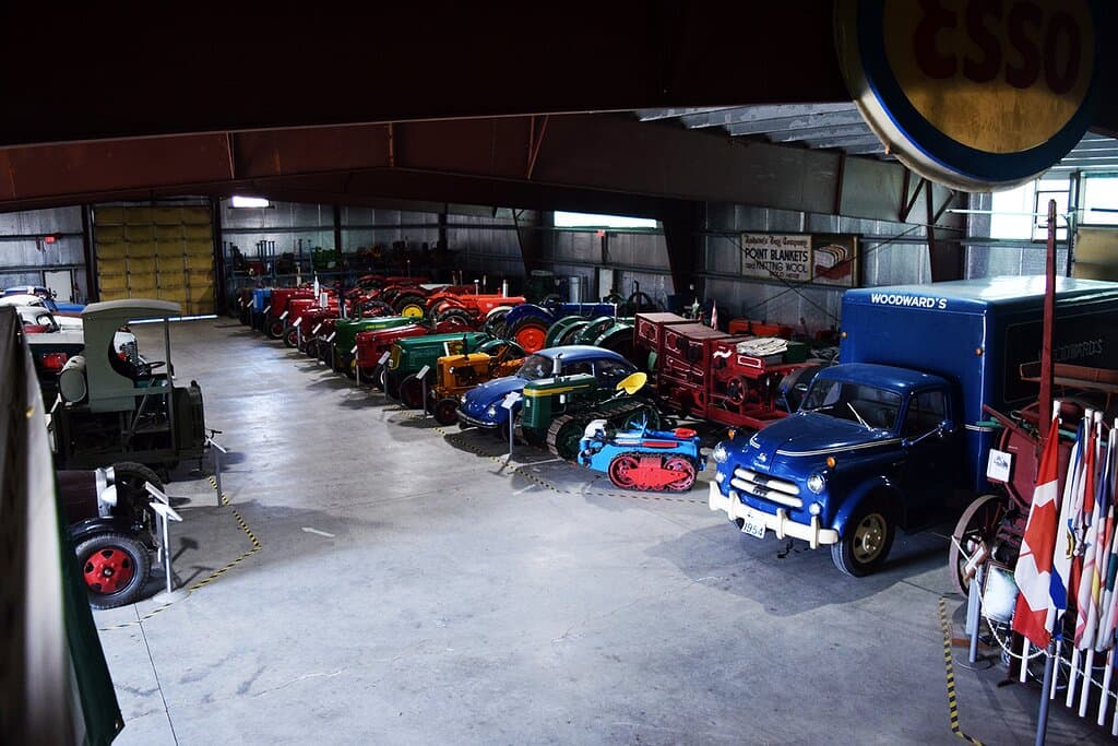 Barn full of vehicles