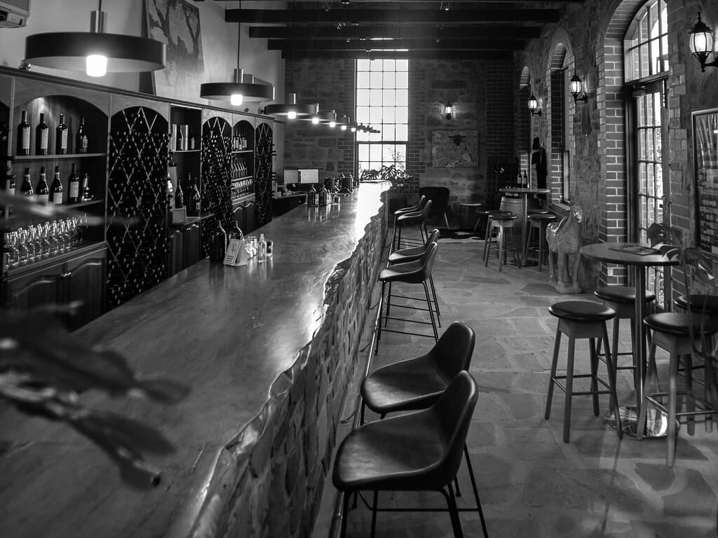 The cosy and welcoming cellar door