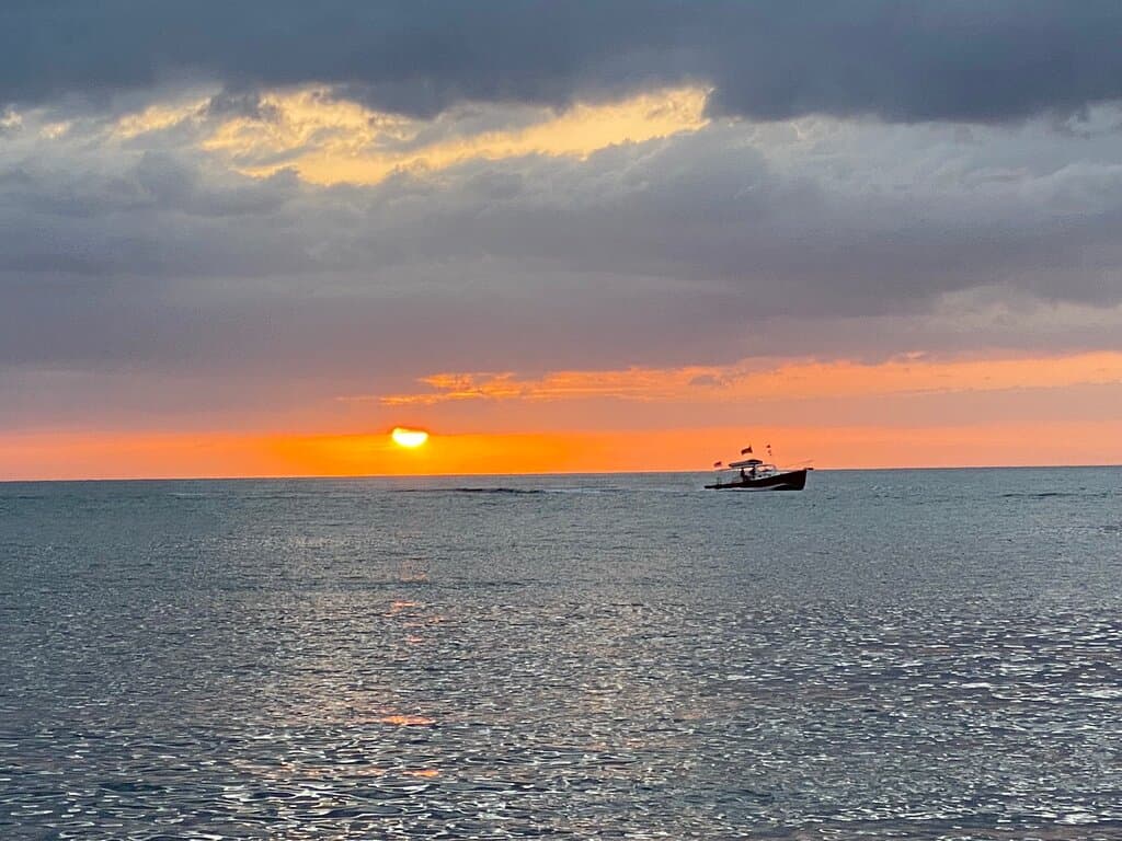 Atardecer en Villa La Mela