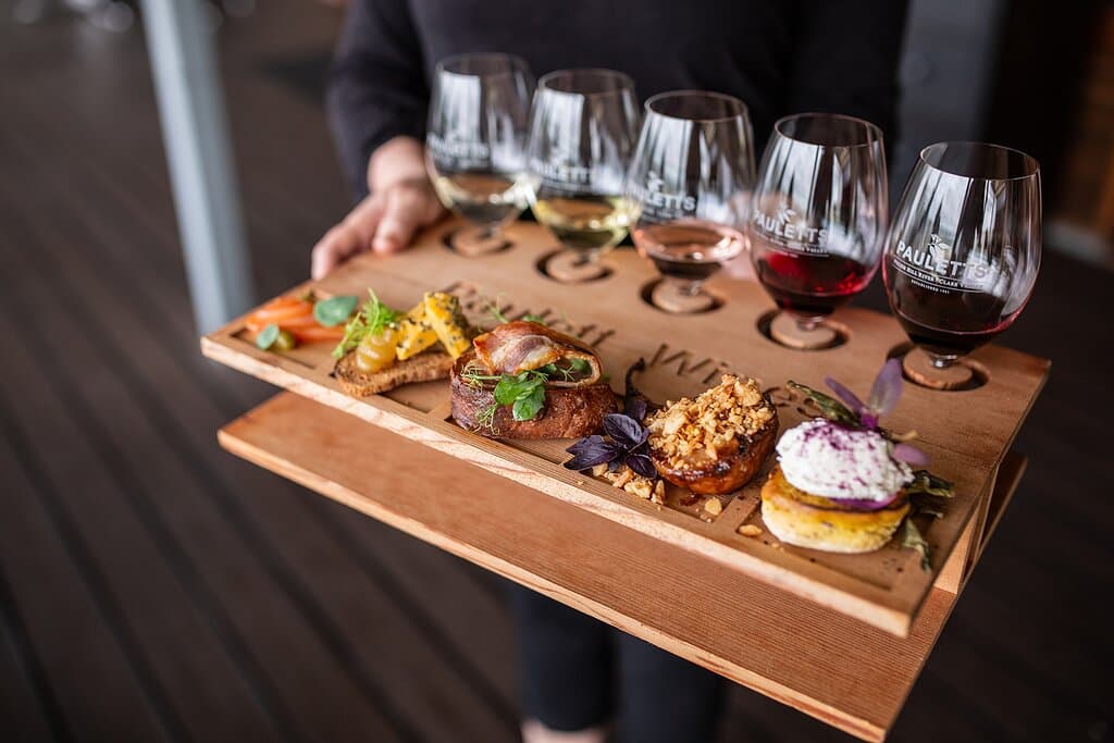 Paulett Wines & Bush DeVine Winery Restaurant.
