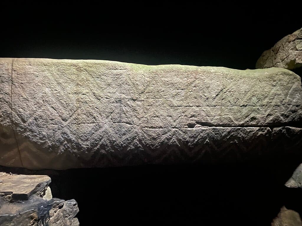 Markings inside
