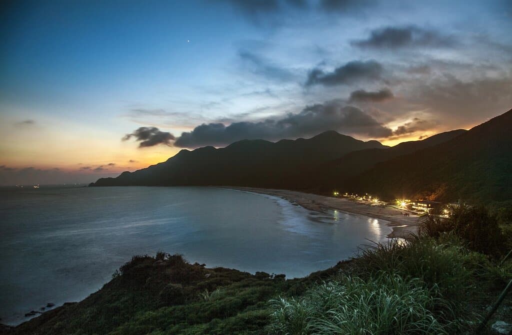 夕陽西下