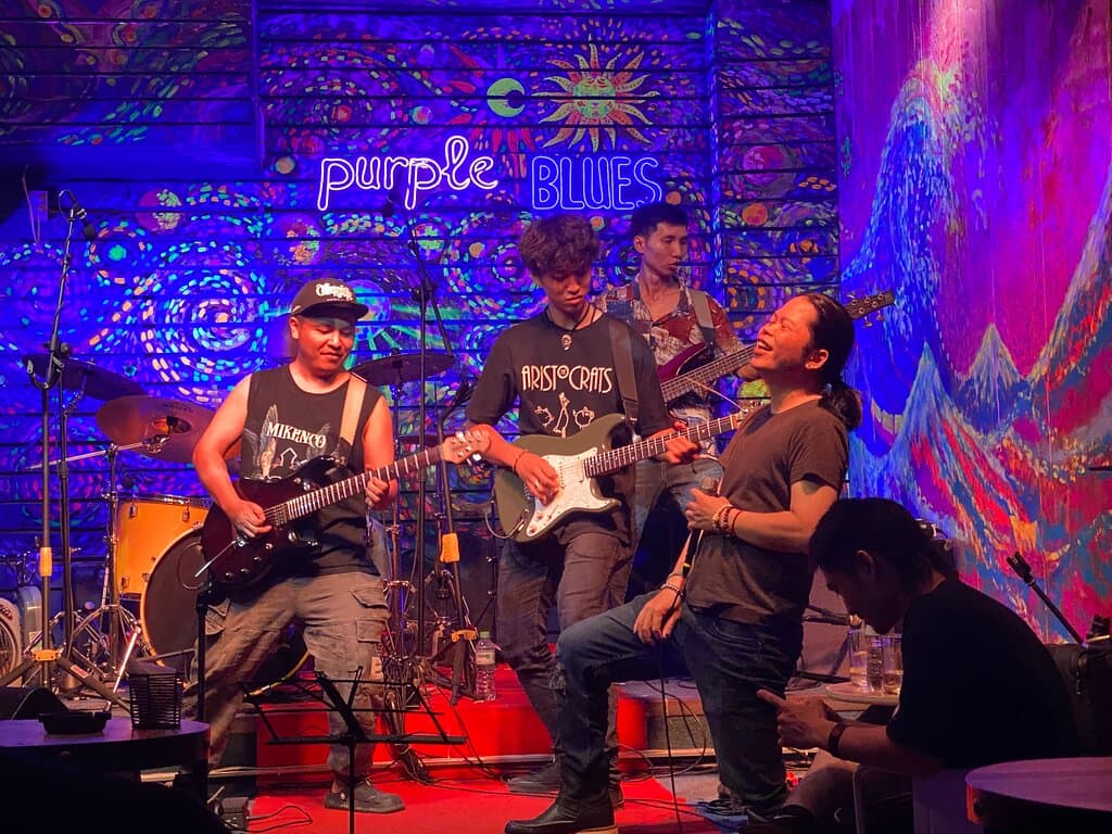 Purple Blues Bar