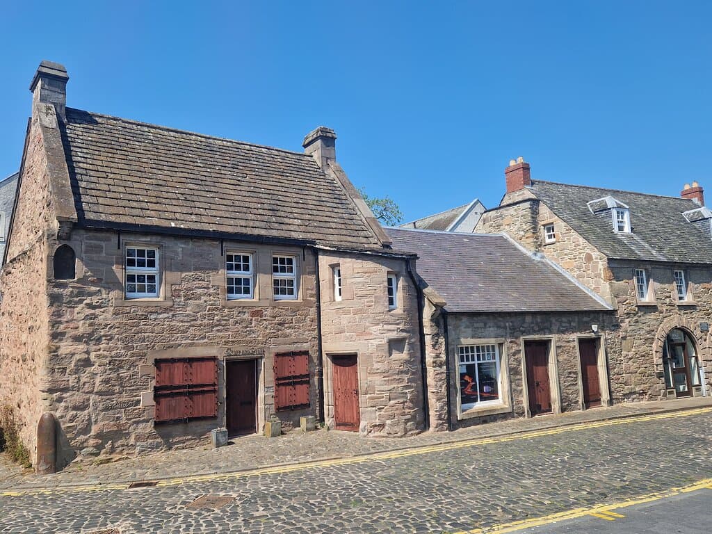 The Fair Maid's House visitor centre. 