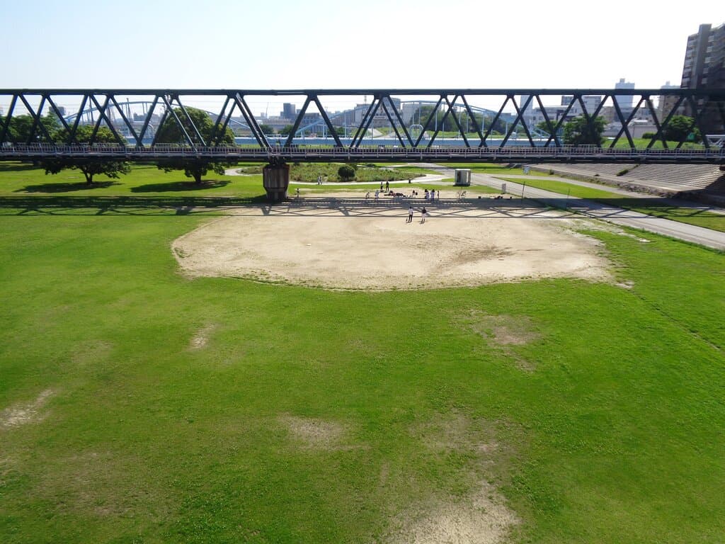 長柄橋下