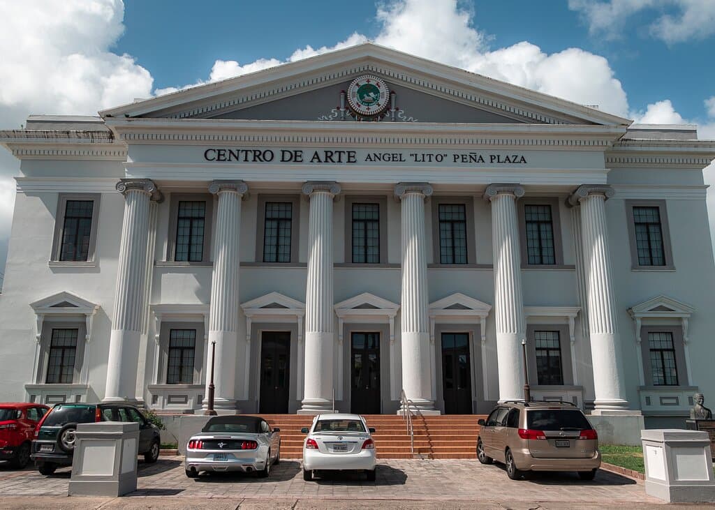 Currently, this old building is named Angel Lito Peña Plaza Art Center in honor of the distinguished musician of international fame.
