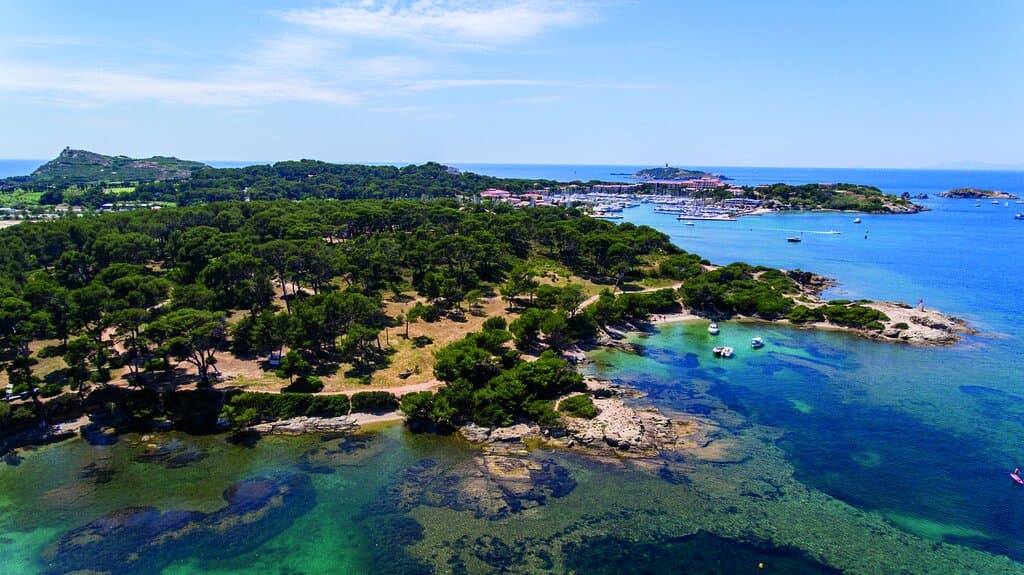  Vue aérienne - Île des Embiez