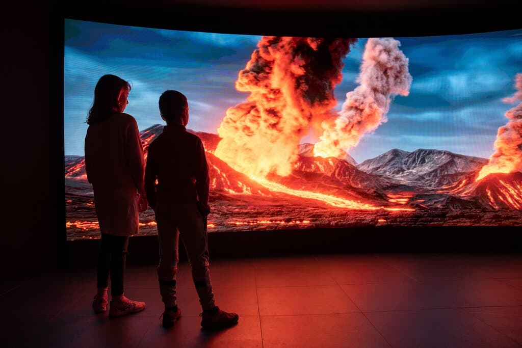 Vive una erupción volcánica desde dentro