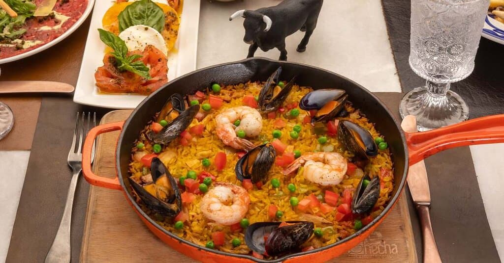 Paella at Dorrego's