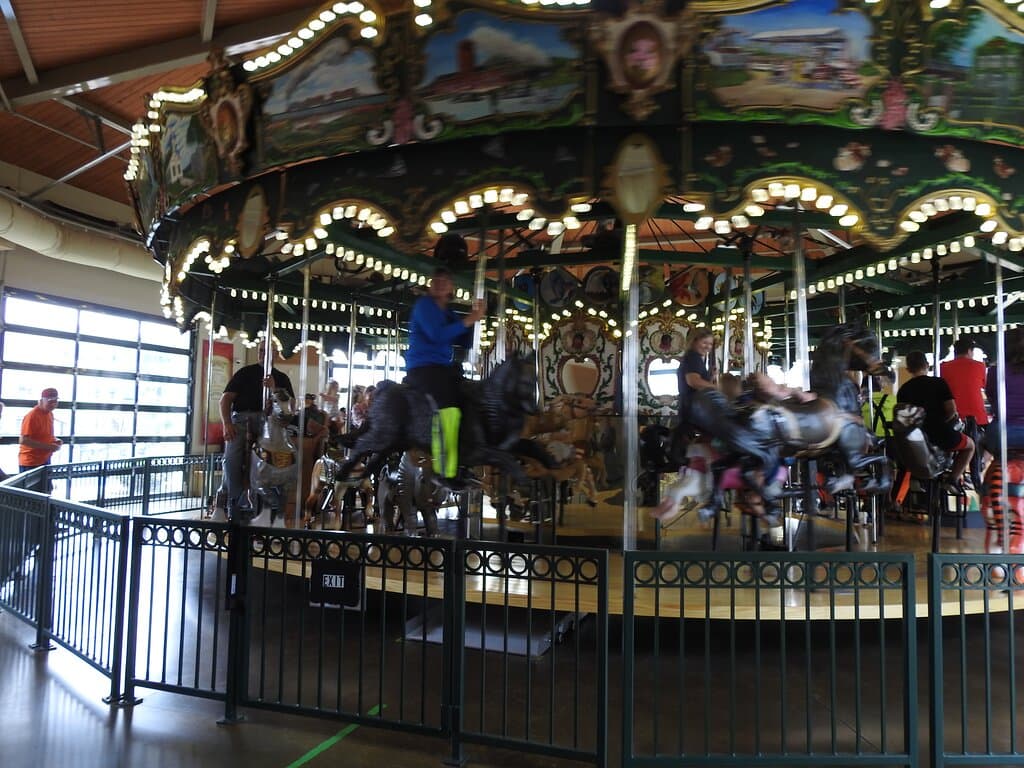 The carousel that brings out smiles.