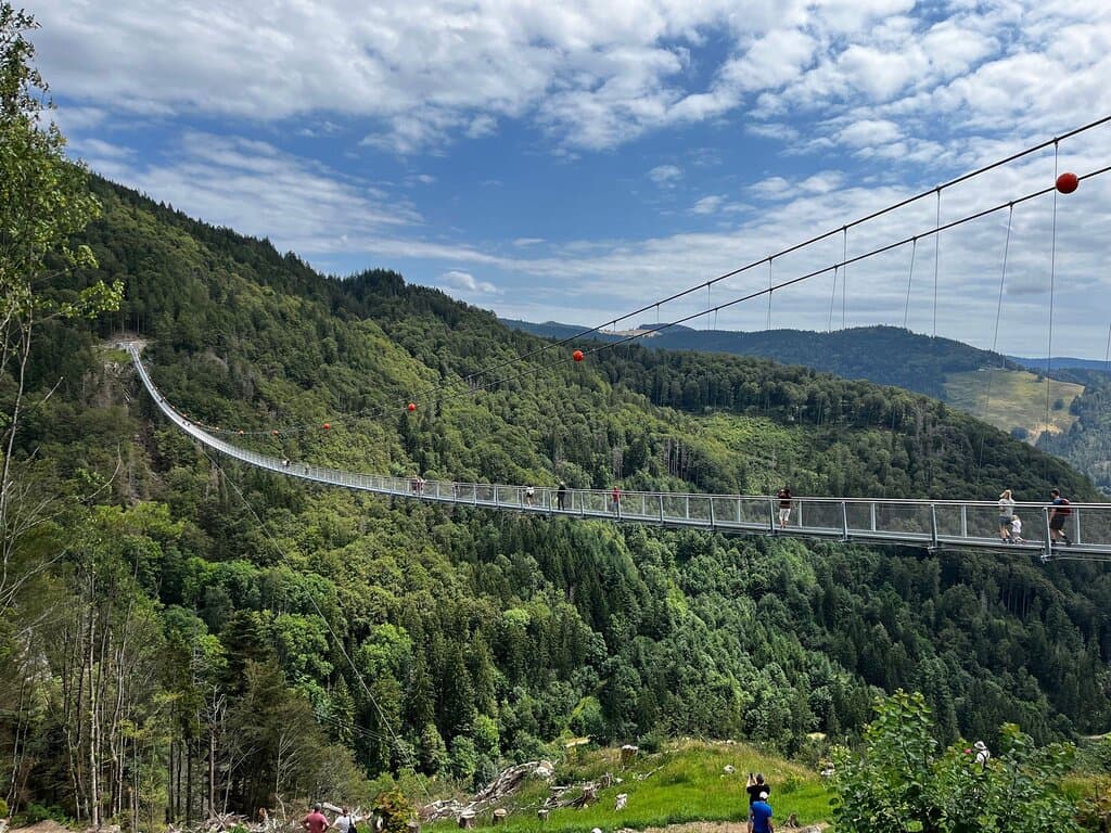 Mooie hangbrug
