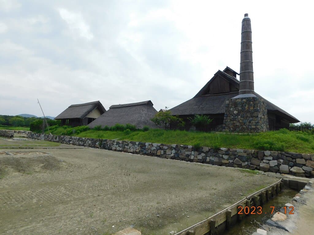 塩の国　景観一例　入浜式塩田