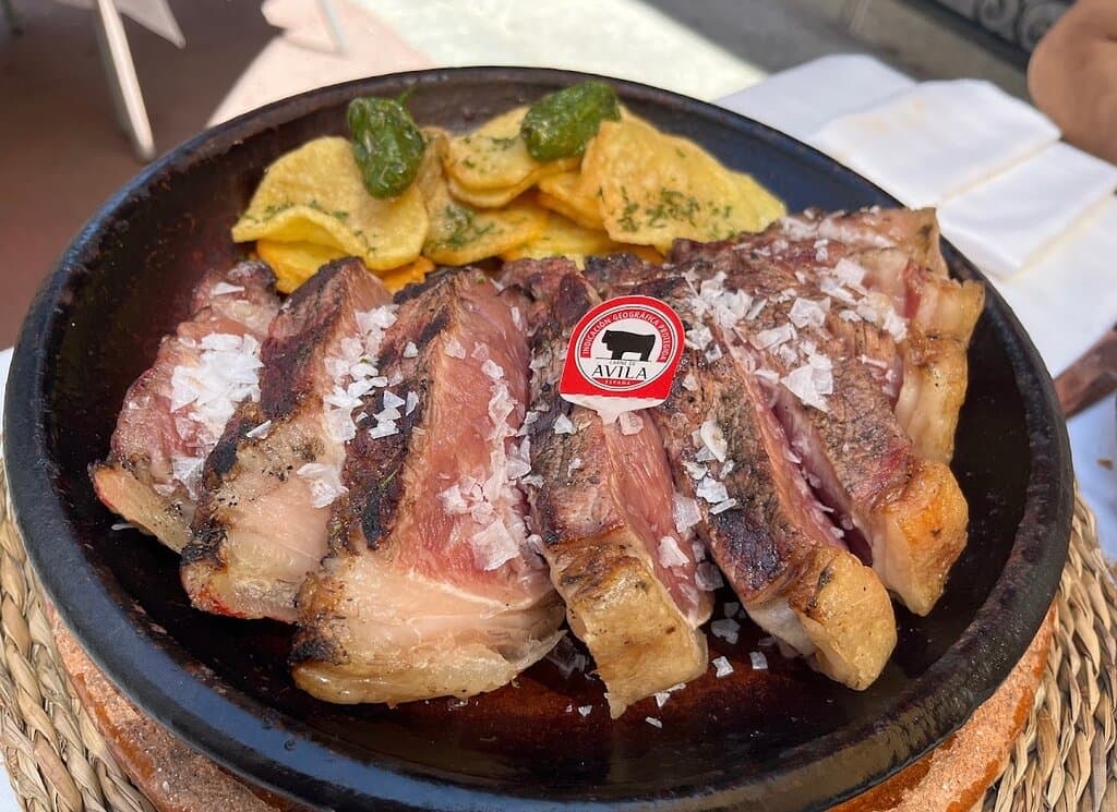 Chuletón ternera avileña a la brasa 