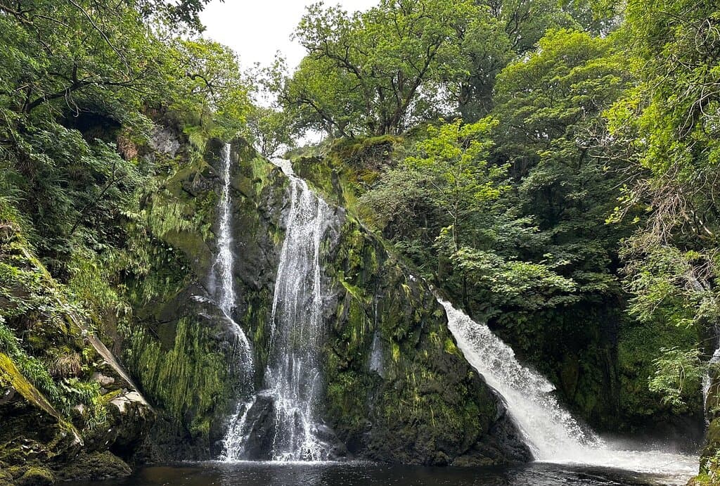 Ceunant Mawr Waterfall