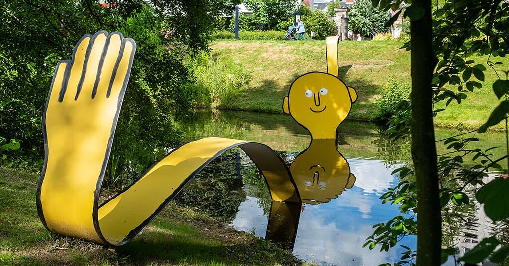Filili Viridi, le Jardin des plantes, Le Voyage à Nantes 2021 © Jean Jullien