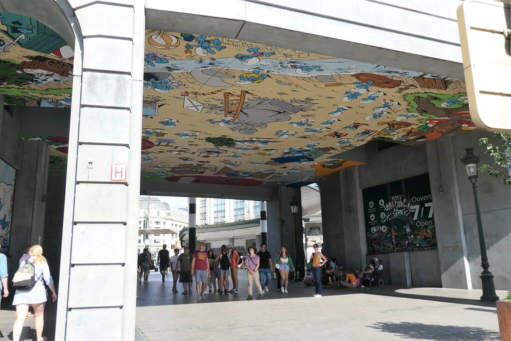 Brussels, Smurfs Passage