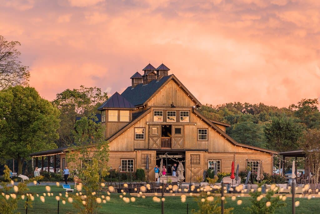 Harvest Barn @ sunset