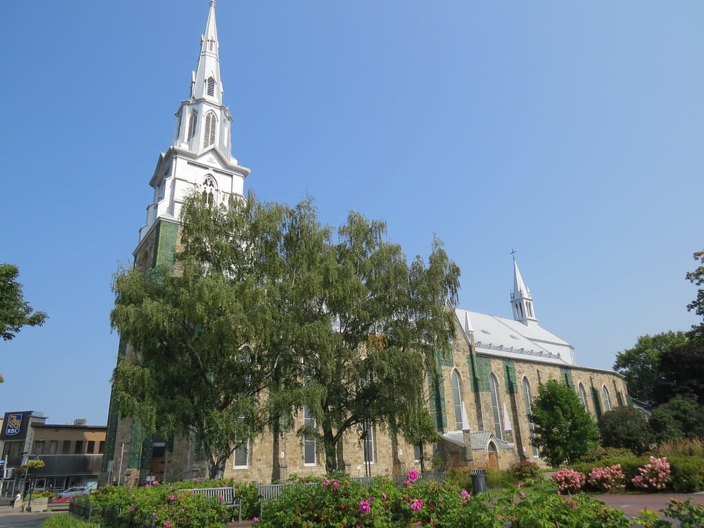 Cathédrale Saint-Germain, Rimouski, QC, Canada (avril 2023)