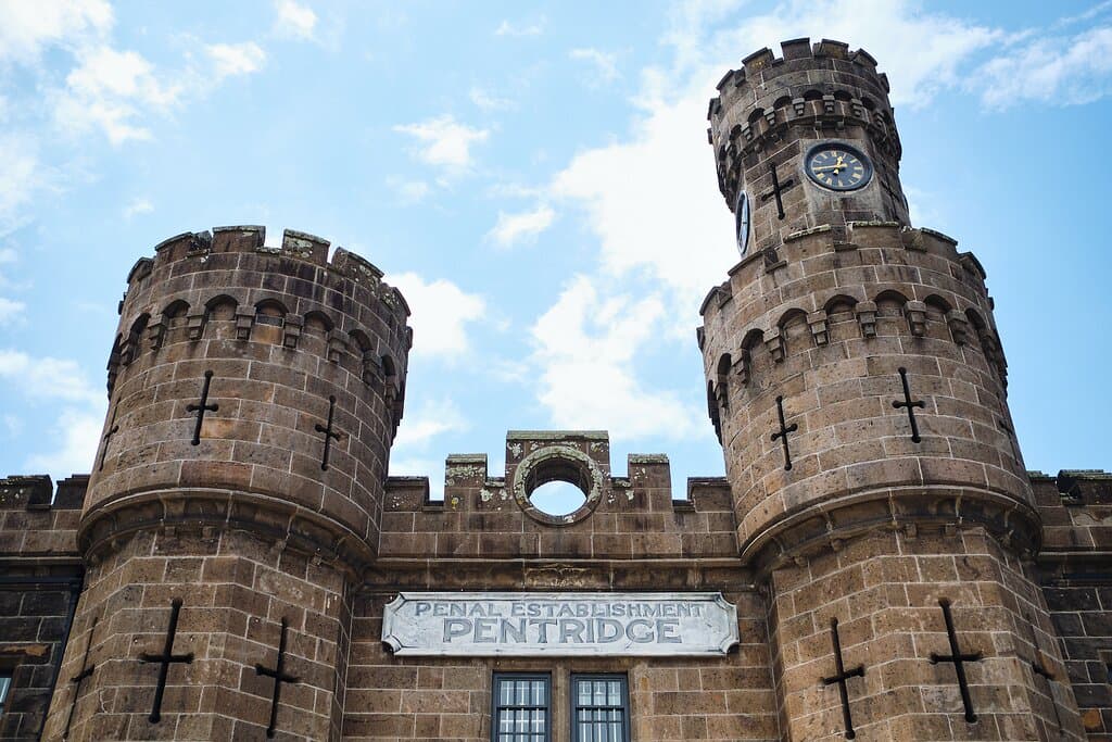 The walls of the 'Bluestone College'