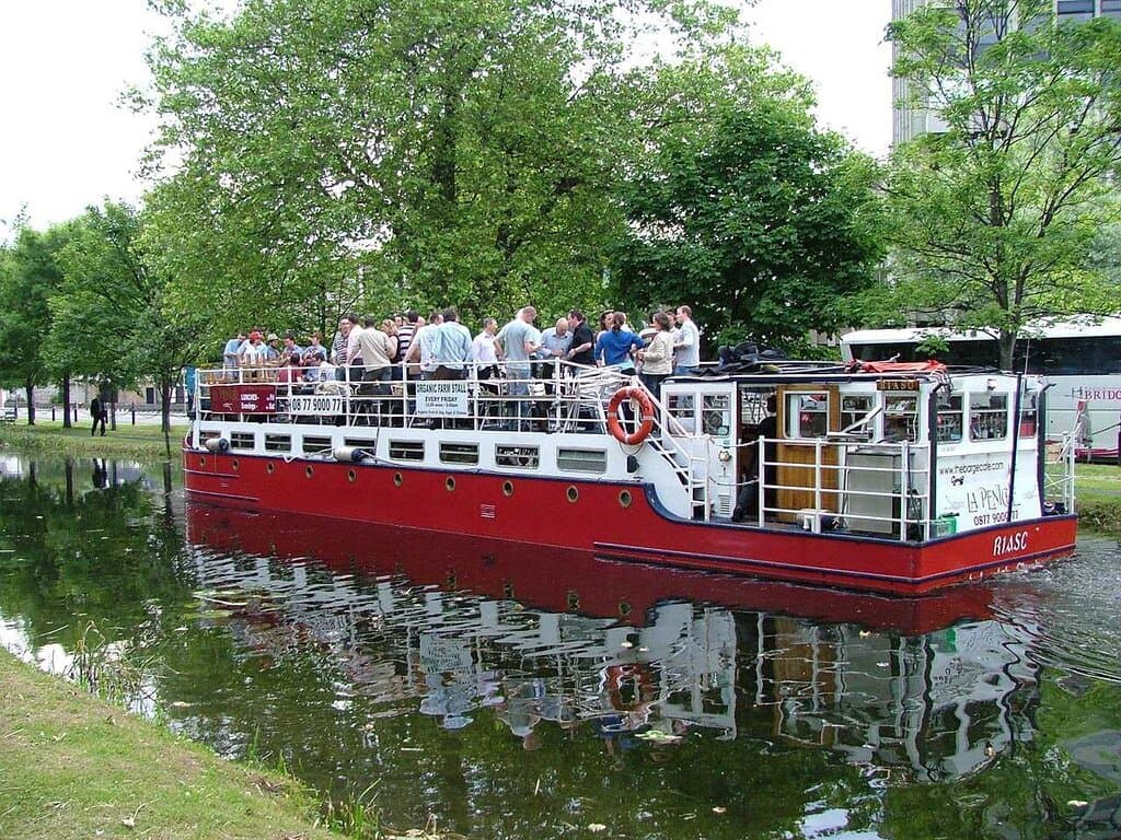 Boat during a cruise