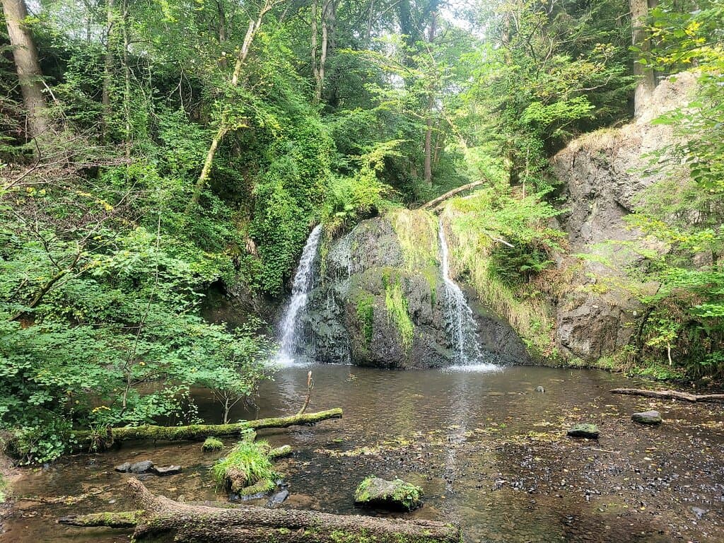 The second falls in the glen