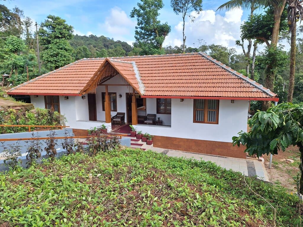 Build like a traditional Coorg home, using local materials.