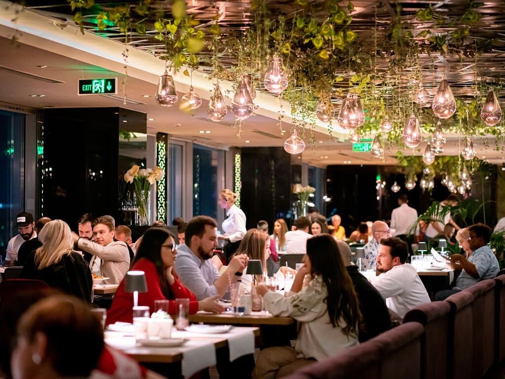 Book a table and let us pamper your senses with our warm ambiance, delectable cuisine, and captivating city views. #18lounge #bucharestrestaurant #restaurantwithaview #view