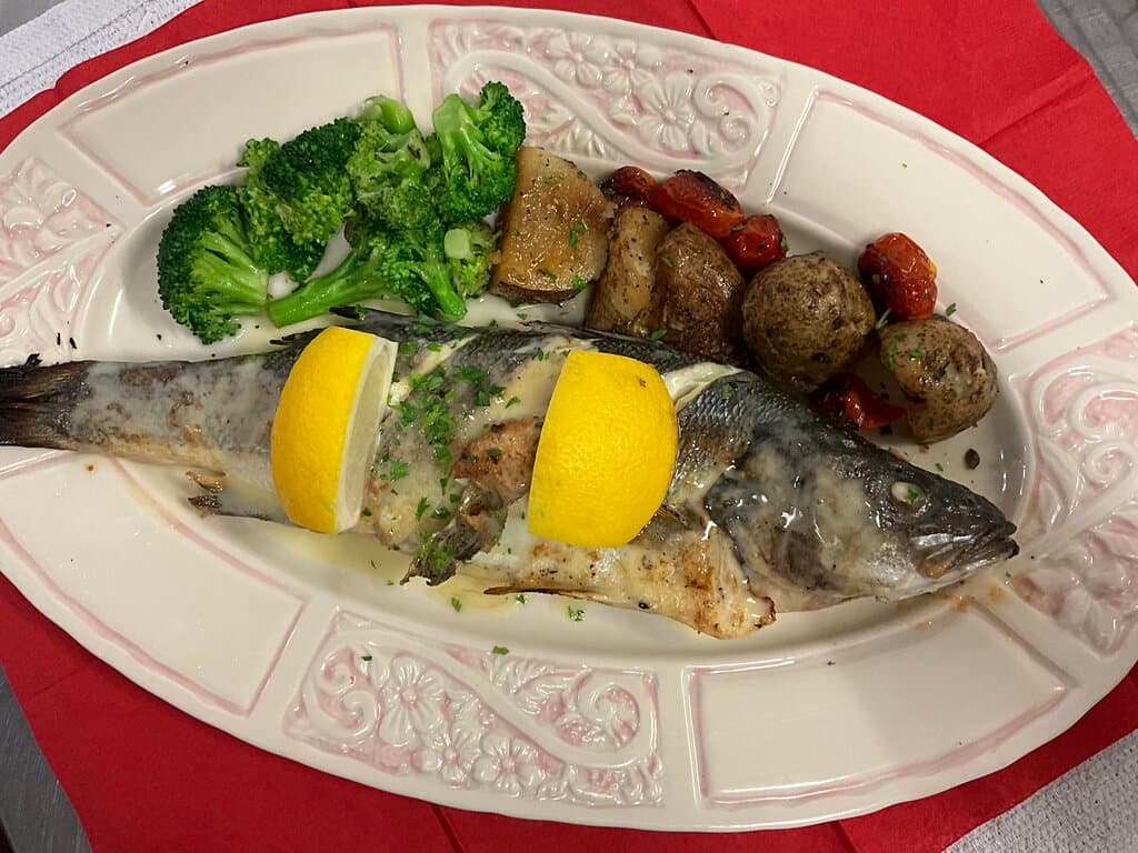 Our Delicious Branzino!