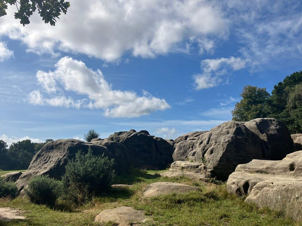 9.  Tunbridge Wells Common, Royal Tunbridge Wells, Kent (September 2023); Wellington Rocks