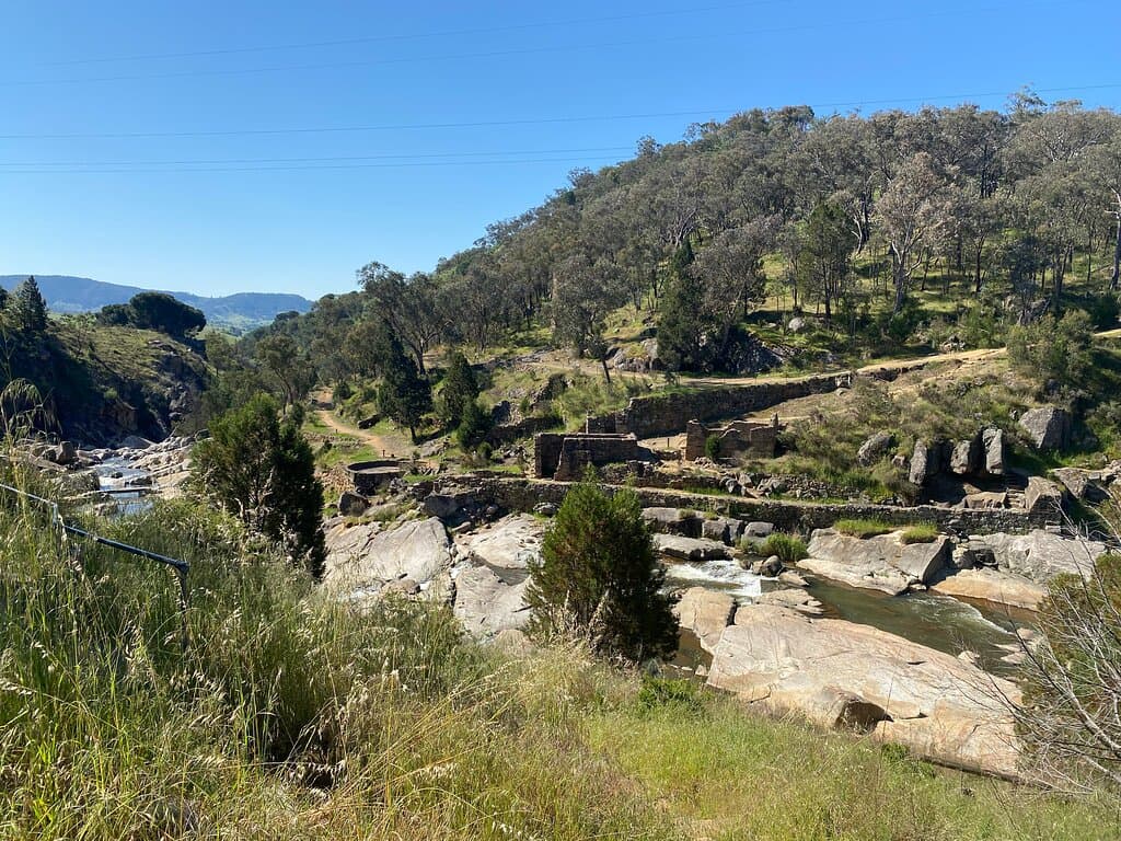 Adelong Falls Gold Mill Ruins