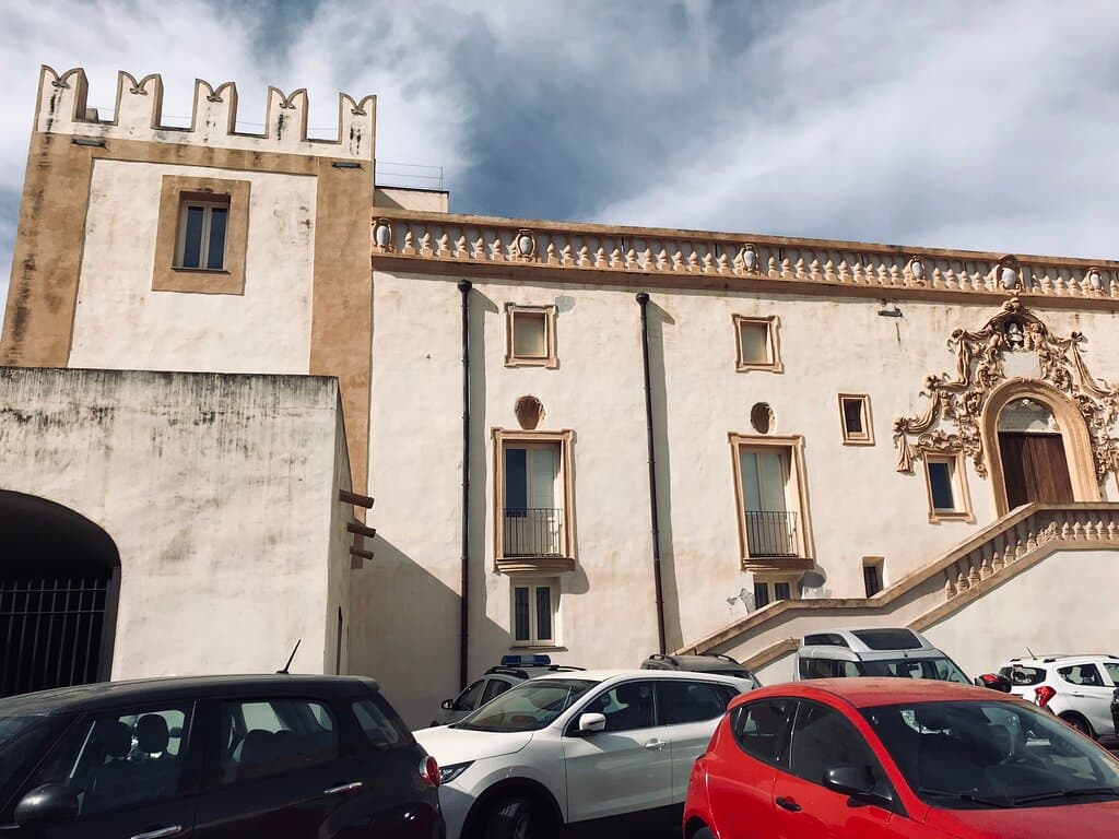 Palazzo Butera vue de la cour.