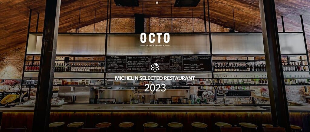 Octo Tapas Restobar is honored to be listed on Vietnam's first edition of Michelin Guide.   We would like to thank our beloved customers who have been with us over the past 5 years. Our main goal ever since the first day was to bring Spanish culture to Vietnamese diners, and we are beyond happy to know that this award signifies that we are on the right path. 
