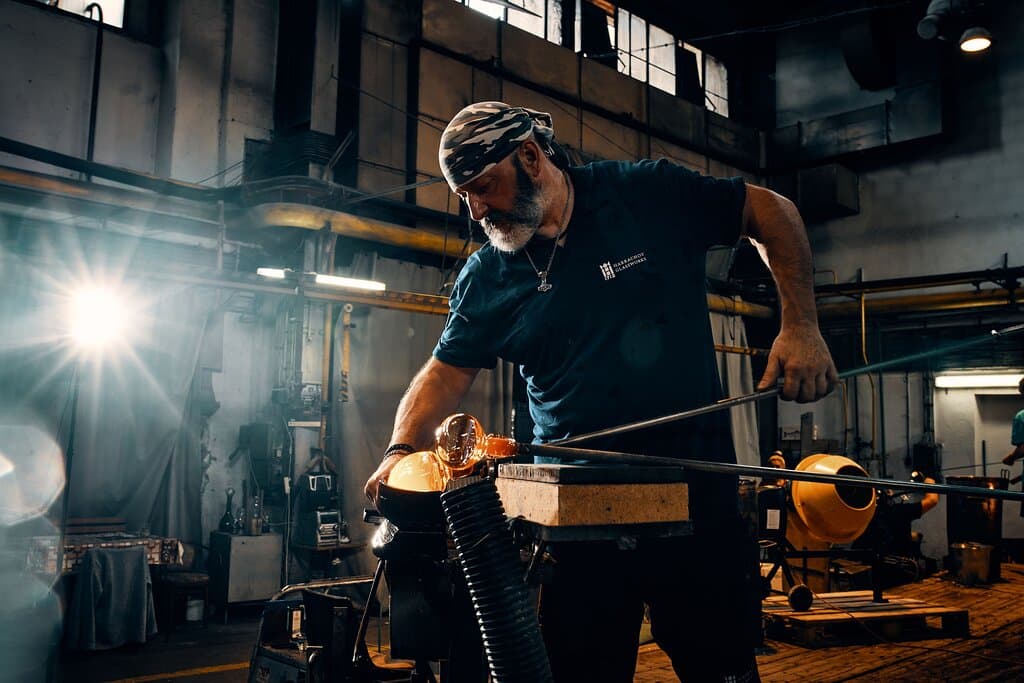 inside the factory